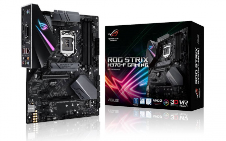 ASUS представила материнские платы серий ROG Strix, Prime  и TUF Gaming на базе чипсетов  Intel H370, B360 и H310