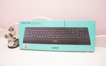 Обзор клавиатуры Logitech K280e: слушать беззвучие
