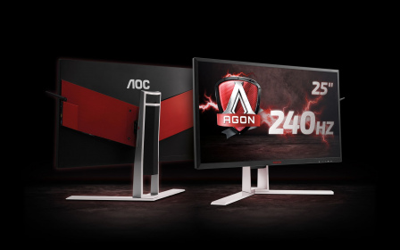 Новий монітор серії AOC AGON з підтримкою технології G-SYNC та частотою оновлення 240 Гц