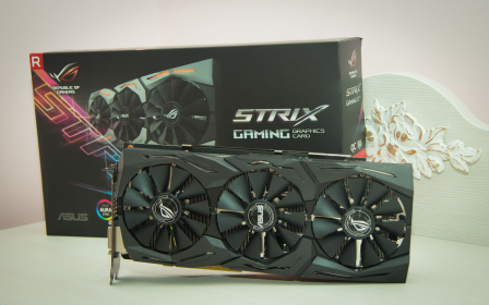 Обзор видеокарты ASUS ROG Strix RX 580 OC: тихая, холодная, мощная