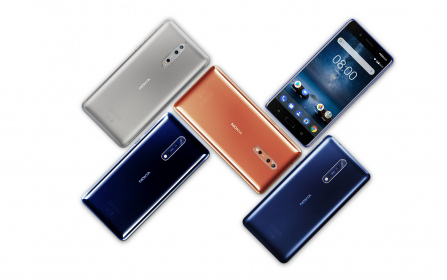 HMD представляет флагманский смартфон Nokia 8 с оптикой ZEISS