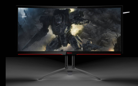 Новый изогнутый монитор AOC AGON AG352UCG6 на турнире IEM Katowice 2018