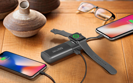 Promate AuraWatch компактный powerbank для Apple Watch и iPhone