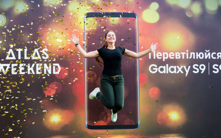 Samsung Galaxy Studio открывается на музыкальном фестивале Atlas Weekend 2018