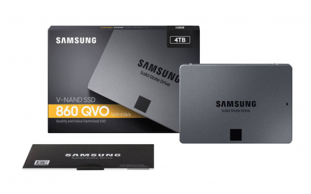 Samsung Electronics представила бюджетный мультитерабайтный накопитель 860 QVO